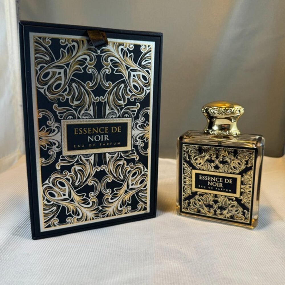 Fragrance World Essence De Noir Eau de Parfum Spray Unisex 3.4oz Open Box $80
